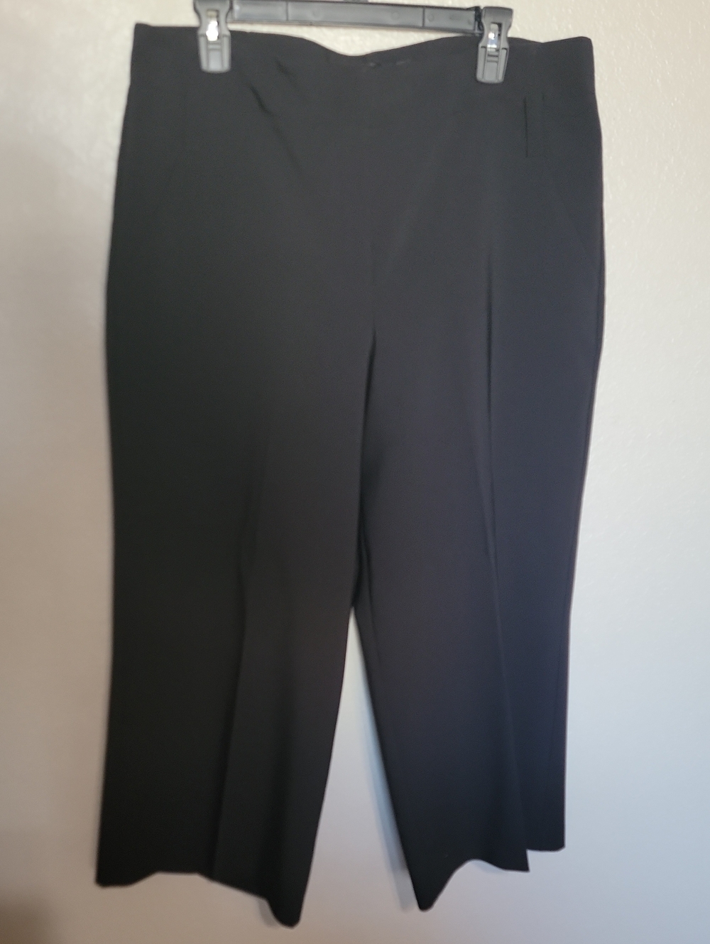 New York & Company Black Wide-Leg Dress Pants